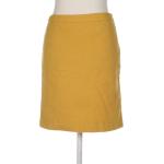 Gelbe Manguun Wollröcke aus Wolle für Damen Größe S 