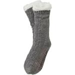 Graue Manguun Anti-Rutsch-Socken für Damen Größe 37 für den für den Winter 
