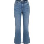 Blaue Manguun Bootcut Jeans aus Denim für Damen 