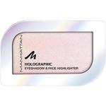 Manhattan Holographic Ombre Eyeshadow, Farbe 003 Blushed Orbit, Lidschatten mit holographischem Effekt in Rosa, 1er Pack (1 x 4 g)