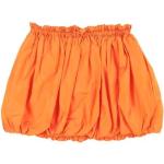 Orange Unifarbene Manila Grace Kindertaftröcke aus Taft Handwäsche für Mädchen für den für den Winter 