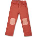 Rote Manitober Bio Nachhaltige 5-Pocket Jeans für Kinder mit Reißverschluss aus Baumwolle Größe 122 