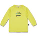 Gelbe Bestickte Manitober Bio Nachhaltige Kindersweatkleider aus Baumwolle für Babys Größe 122 