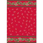 Rote Mank Weihnachtstischdecken aus Textil 20-teilig 