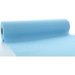 Hellblaue Mank Tischbänder aus Textil 