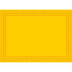 Gelbe Moderne Mank Tischsets & Platzsets aus Textil Einweg 