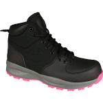 Schwarze Nike Manoa Bio Runde Lederschuhe & Kunstlederschuhe aus Leder für Kinder Größe 36,5 für den für den Winter 