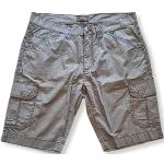 Graue Man's World Cargo-Shorts mit Knopf aus Baumwolle für Herren für den für den Sommer 