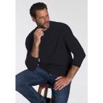 Schwarze Langärmelige Man's World Rundhals-Ausschnitt Kaschmir-Pullover mit Kapuze für Herren Größe 5 XL für den für den Herbst 