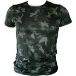 MANSTORE M905 Casual T-Shirt Gr. M Jungle Camouflage hauchdünner Netz Jersey