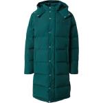 Reduzierte Dunkelgrüne Unifarbene LEVI'S Stehkragen Herrensteppmäntel mit Reißverschluss mit Kapuze Größe M für den für den Winter 