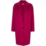 Pinke Unifarbene Alba Moda Maxi Langmäntel aus Kunstfaser für Damen Größe XS 