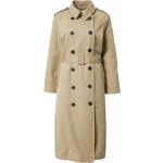 Reduzierte Sandfarbene Unifarbene Herrlicher Trenchcoats aus Polyamid für Damen Größe M 