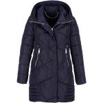 Reduzierte Marineblaue Gesteppte Alba Moda Maxi Damensteppmäntel & Damenpuffercoats aus Kunstfaser Größe XS 