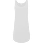 Weiße Vegane Bio U-Ausschnitt Sommerkleider für Damen Größe XL für den für den Sommer 