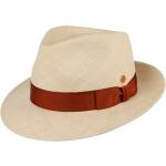 Braune Elegante Mayser Panamahüte aus Stroh 57 für Herren für den für den Frühling 