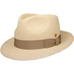 Beige Elegante Mayser Panamahüte aus Stroh 60 für Herren für den für den Frühling 