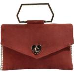 Rote Mini-Bags aus Textil für Damen 