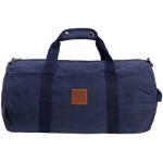 Marineblaue Fußballtaschen 24l mit Basketball-Motiv mit Reißverschluss aus Canvas gepolstert für Herren 