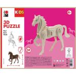 Pferde & Pferdestall 3D Puzzles mit Tiermotiv 