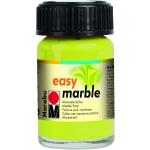 5 Stück Marabu Marmorierfarbe Easy Marble 13050 039 061, reseda, 15ml