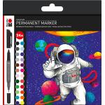 Marabu Permanent Marker Graphix 24er-Sortierung HERO OF GALAXY