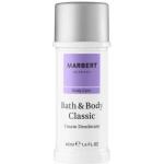 Marbert Bath & Body Classic Creme Damendeodorants 40 ml für  empfindliche Haut 