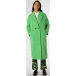 Grüne Unifarbene Marc Cain Collections Wollmäntel aus Wolle für Damen Größe M 