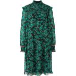 Reduzierte Grüne Blumenmuster Elegante Marc Cain Mini Damenkleider aus Viskose Größe M 
