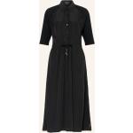 Schwarze Kurzärmelige Marc Cain Mini Minikleider & kurze Kleider aus Jersey für Damen Größe M 