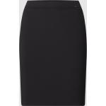 Schwarze Unifarbene Marc Cain Mini Sommerröcke aus Polyester für Damen Größe XS 