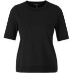 Reduzierte Schwarze Marc Cain T-Shirts aus Viskose für Damen Größe L 