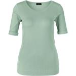 Reduzierte Grüne 3/4-ärmelige Marc Cain T-Shirts aus Baumwolle für Damen Größe XL 