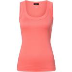Pinke Marc Cain Sports Rundhals-Ausschnitt Rippshirts aus Jersey für Damen Größe L 