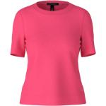 Pinke Kurzärmelige Marc Cain T-Shirts für Damen Größe M 