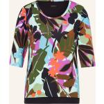 Reduzierte Blumenmuster Marc Cain T-Shirts aus Baumwolle für Damen Größe S 