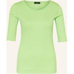 Hellgrüne Marc Cain T-Shirts aus Baumwolle für Damen Größe S 