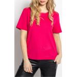 Reduzierte Pinke Marc Cain T-Shirts aus Baumwolle für Damen Größe M 