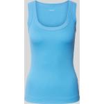 Blaue Marc Cain Tank-Tops aus Baumwolle für Damen Größe M für den für den Sommer 