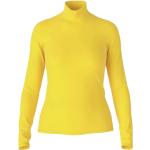 Gelbe Marc Cain Rollkragen T-Shirts für Damen Größe M für den für den Sommer 