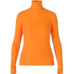 Reduzierte Orange Marc Cain Rollkragen T-Shirts für Damen Größe M 