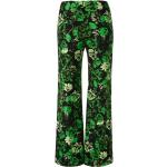 Reduzierte Dunkelgrüne Blumenmuster Marc Cain Damenhosen aus Polyester Größe XS 