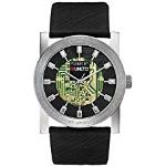 Marc Ecko Herren Datum klassisch Quarz Uhr mit Leder Armband E10041G1