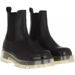 Reduzierte Schwarze Marc Jacobs Chelsea-Boots aus Leder für Damen Größe 39 
