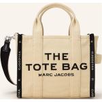 Beige Marc Jacobs Canvas Shopper mit Reißverschluss aus Canvas für Damen mini 
