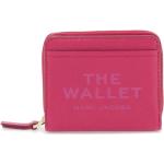 Reduzierte Pinke Marc Jacobs Mini Geldbörsen aus Leder für Damen mini 