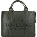 Olivgrüne Marc Jacobs Lederhandtaschen mit Reißverschluss aus Glattleder für Damen 