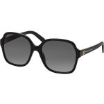 Schwarze Marc Jacobs Quadratische Kunststoffsonnenbrillen für Damen 