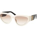 Weiße Marc Jacobs Sonnenbrillen mit Sehstärke aus Kunststoff für Damen 