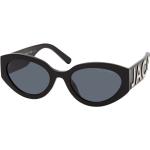 Schwarze Marc Jacobs Runde Runde Sonnenbrillen aus Kunststoff für Damen 